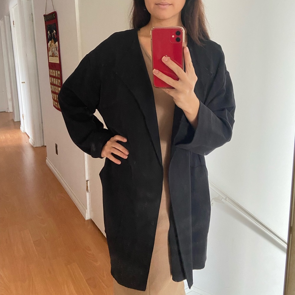Black Lightweight Cardigan